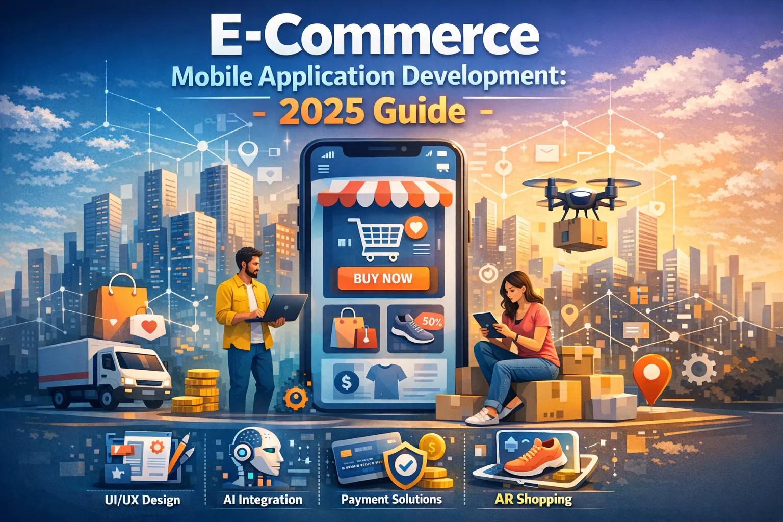 E-Commerce Mobile Application Development: 2025 Guide | Features, Cost and Development Process
