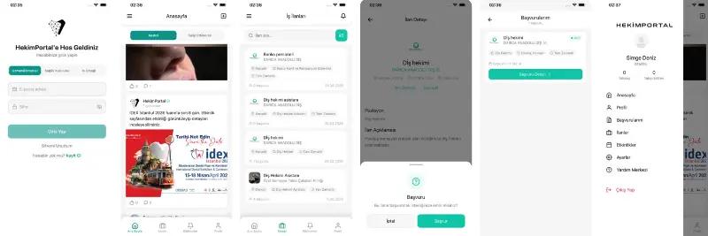 Hekim Portal — Diş Hekimleri için Profesyonel Ağ ve İş Platformu